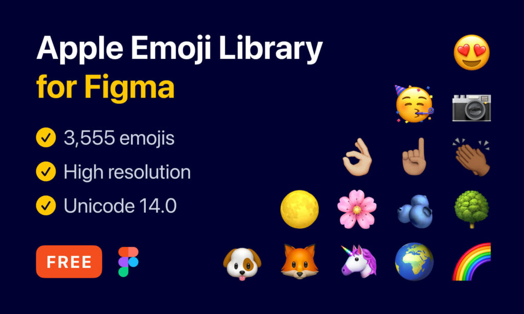 Apple Emoji Library in Figma Community